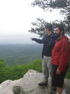 Jeff, left, and Josh joined me for the adventure.